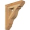 Ekena Millwork Funston Slat Rough Sawn Bracket, Western Red Cedar, 6"W x 26"D x 30"H BKT06X26X30FST06RWR - alternate 1